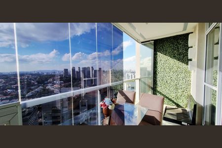 Varanda da Sala de apartamento para alugar com 1 quarto, 35m² em Real Parque, São Paulo