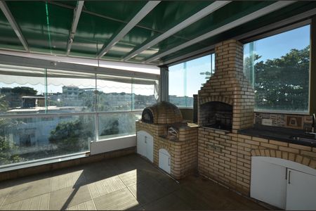 Sala e Área Gourmet de casa para alugar com 1 quarto, 70m² em Bento Ribeiro, Rio de Janeiro