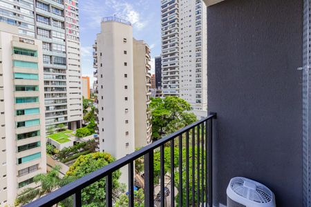 Apartamento para alugar com 25m², 1 quarto e sem vagaVaranda