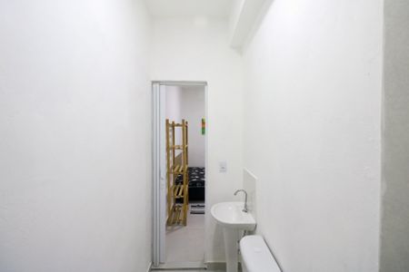 Banheiro Social de casa para alugar com 1 quarto, 15m² em Oswaldo Cruz, São Caetano do Sul