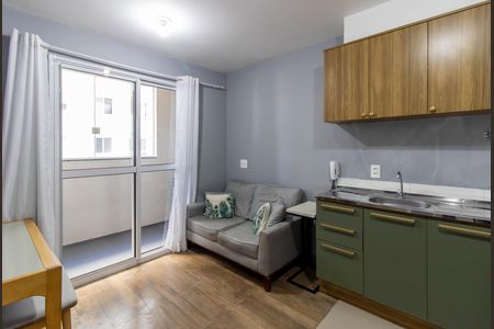 Sala de apartamento para alugar com 1 quarto, 33m² em Vila Flora, Guarulhos