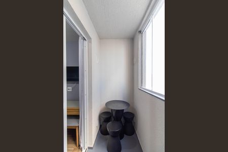 Apartamento para alugar com 33m², 1 quarto e sem vagaVaranda