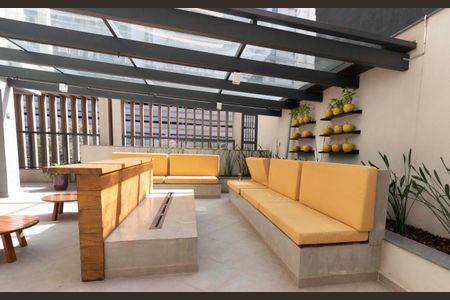 Studio para alugar com 28m², 1 quarto e sem vagaÁrea comum - Lareira