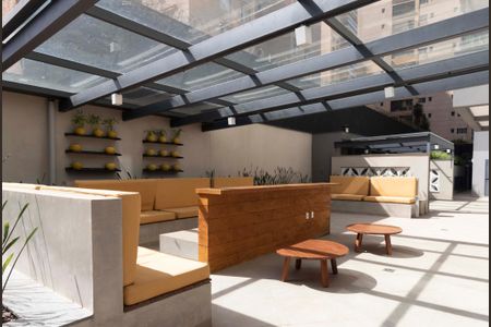 Studio para alugar com 28m², 1 quarto e sem vagaÁrea comum - Lareira