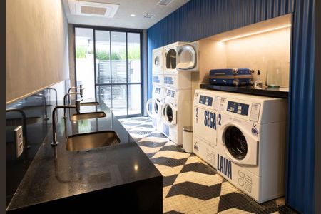 Studio para alugar com 28m², 1 quarto e sem vagaÁrea comum - Lavanderia