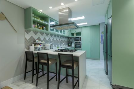 Casa de condomínio à venda com 214m², 4 quartos e 4 vagasCozinha