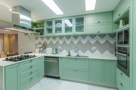 Casa de condomínio à venda com 214m², 4 quartos e 4 vagasCozinha