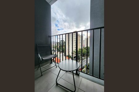 Studio à venda com 23m², 1 quarto e sem vagaVaranda