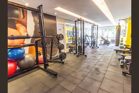 Apartamento para alugar com 126m², 3 quartos e 2 vagas Apartamento para alugar com 126m², 3 quartos e 2 vagasÁrea comum - Academia