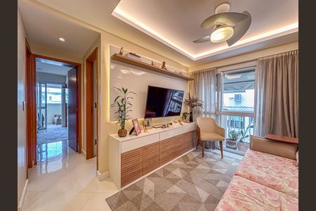 Sala de apartamento à venda com 2 quartos, 80m² em Botafogo, Rio de Janeiro