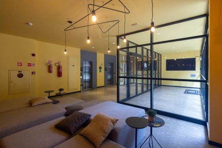 Studio para alugar com 22m², 1 quarto e sem vaga Studio para alugar com 22m², 1 quarto e sem vagaÁrea comum - Hall Social