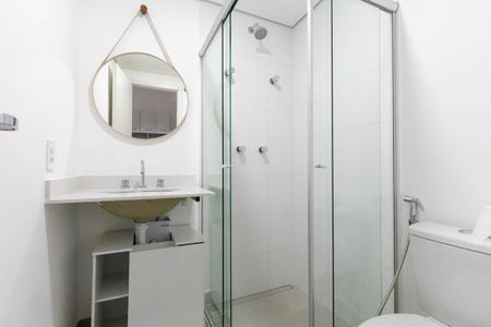 Studio para alugar com 22m², 1 quarto e sem vaga Studio para alugar com 22m², 1 quarto e sem vagaBanheiro