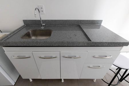 Studio para alugar com 22m², 1 quarto e sem vaga Studio para alugar com 22m², 1 quarto e sem vagaCozinha