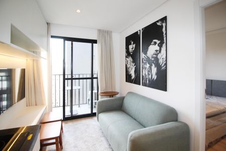 Sala de apartamento para alugar com 1 quarto, 29m² em Vila Olímpia, São Paulo