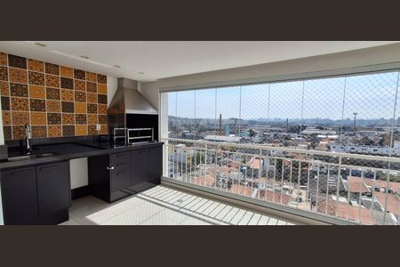 Varanda gourmet de apartamento à venda com 4 quartos, 162m² em Cerâmica, São Caetano do Sul