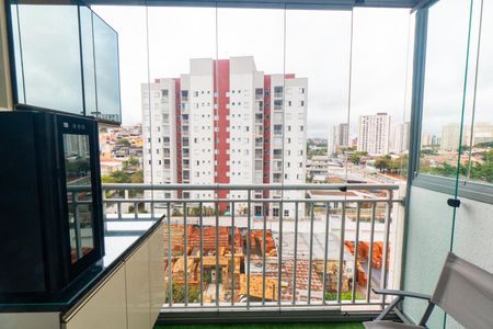 Sacada da Sala de apartamento para alugar com 2 quartos, 50m² em Vila Santa Catarina, São Paulo