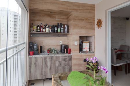 Varanda da Sala de apartamento à venda com 3 quartos, 86m² em Vila Augusta, Guarulhos