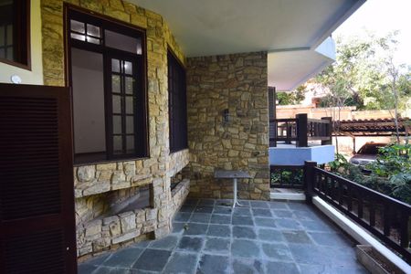 Varanda da Sala de casa de condomínio para alugar com 2 quartos, 1200m² em Itanhangá, Rio de Janeiro