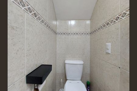 Casa de condomínio para alugar com 163m², 3 quartos e 1 vagaBanheiro do Espaço Gourmet