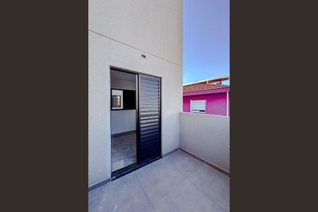 Varanda do Quarto de apartamento para alugar com 1 quarto, 42m² em Vila Bertioga, São Paulo