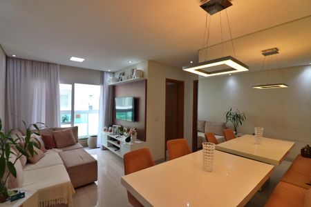 Sala  de apartamento à venda com 2 quartos, 57m² em Vila Jahu, São Bernardo do Campo