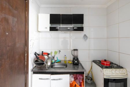 Cozinha de kitnet/studio à venda com 1 quarto, 30m² em Santa Ifigênia, São Paulo