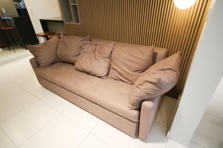 Sala de apartamento para alugar com 2 quartos, 65m² em Canto do Forte, Praia Grande