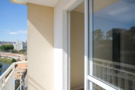 Varanda da Sala de apartamento à venda com 2 quartos, 59m² em Vila Normandia, São Bernardo do Campo