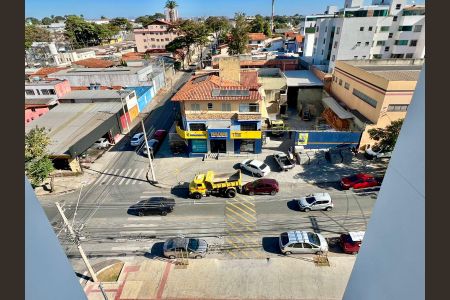 Vista da Sala de apartamento para alugar com 2 quartos, 54m² em Santa Branca, Belo Horizonte
