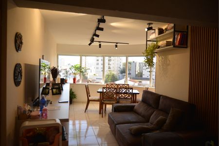 Sala de apartamento à venda com 2 quartos, 77m² em Jardim Bela Vista, Santo André