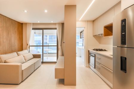 Sala de apartamento à venda com 2 quartos, 65m² em Jardim das Acacias, São Paulo