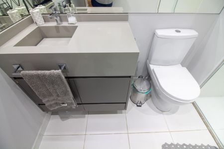 Apartamento para alugar com 65m², 2 quartos e 1 vaga Apartamento para alugar com 65m², 2 quartos e 1 vagaBanheiro da Suíte