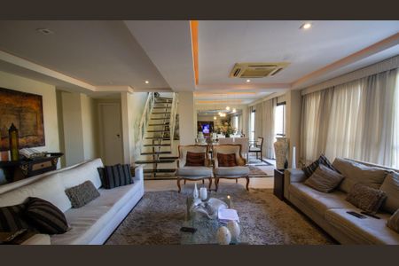 Sala de apartamento à venda com 4 quartos, 340m² em Recreio dos Bandeirantes, Rio de Janeiro