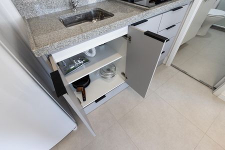 Apartamento à venda com 29m², 1 quarto e sem vagaCozinha