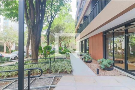 Apartamento para alugar com 28m², 1 quarto e sem vagaFachada e portaria