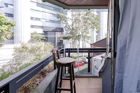 Apartamento para alugar com 70m², 1 quarto e 1 vaga Apartamento para alugar com 70m², 1 quarto e 1 vagaVaranda