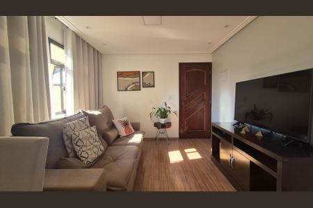 Sala de apartamento à venda com 2 quartos, 69m² em Vila Helena, Santo André