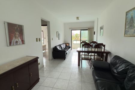 Sala de apartamento para alugar com 2 quartos, 80m² em C Forte, Praia Grande