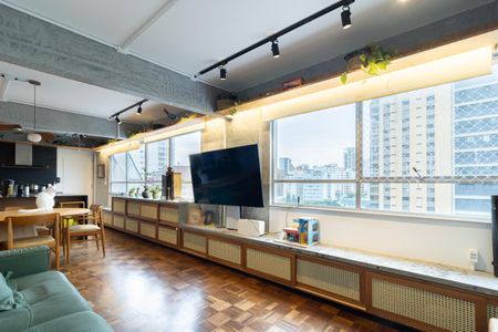 Sala de apartamento à venda com 3 quartos, 127m² em Vila Uberabinha, São Paulo