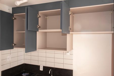 Studio à venda com 53m², 1 quarto e sem vagaCozinha