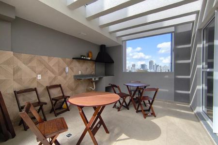 Studio para alugar com 53m², 1 quarto e sem vaga Studio para alugar com 53m², 1 quarto e sem vagaÁrea comum - Churrasqueira