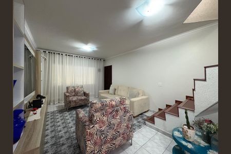 Sala de casa à venda com 3 quartos, 183m² em Parque Gerassi, Santo André