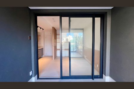 Studio para alugar com 30m², 1 quarto e sem vagaVaranda