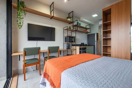 Studio de kitnet/studio para alugar com 1 quarto, 24m² em Vila Madalena, São Paulo