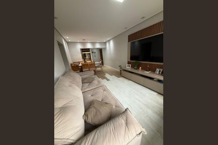 Sala de apartamento à venda com 3 quartos, 109m² em Barcelona, São Caetano do Sul
