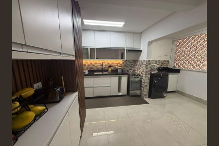 Cozinha de apartamento à venda com 3 quartos, 109m² em Barcelona, São Caetano do Sul