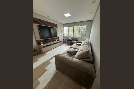 Sala de apartamento à venda com 3 quartos, 109m² em Barcelona, São Caetano do Sul