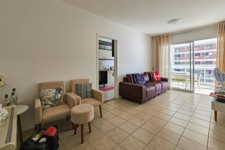 Sala de apartamento para alugar com 2 quartos, 99m² em Vila Alzira, Guarujá