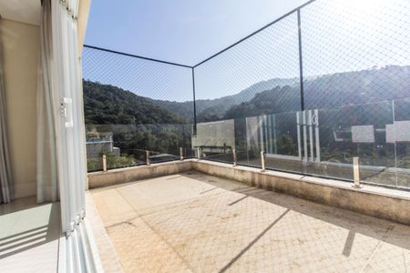 Varanda da Sala de Jantar de casa de condomínio à venda com 4 quartos, 385m² em Colinas da Anhanguera, Santana de Parnaíba