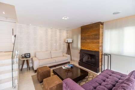 Sala de casa de condomínio à venda com 4 quartos, 385m² em Colinas da Anhanguera, Santana de Parnaíba